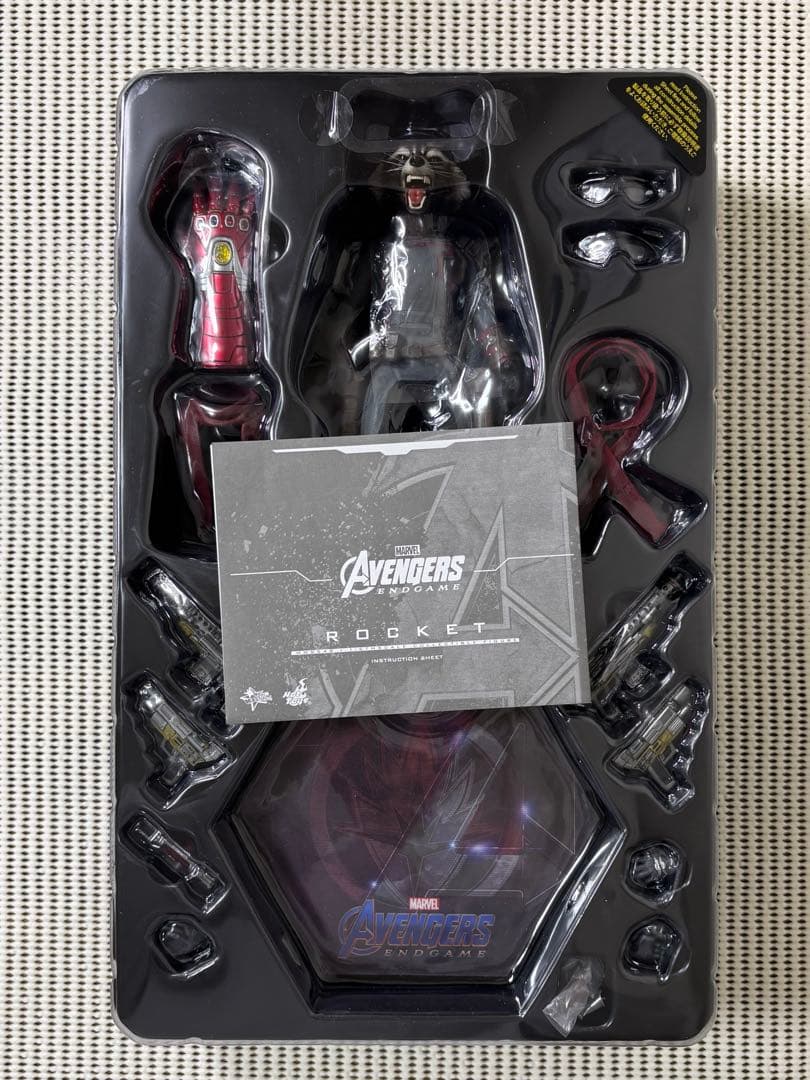 エンドゲーム ガーディアンズオブギャラクシー ロケット ホットトイズ