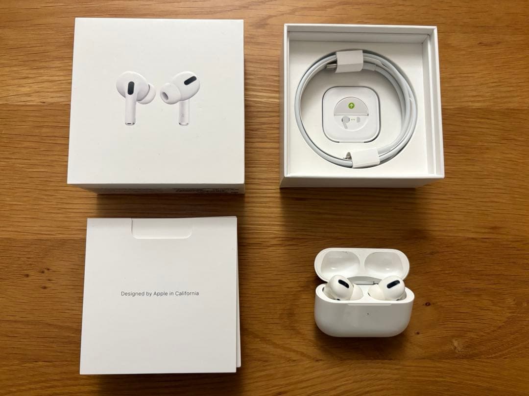 【りょが】AirPods Pro 本体 不具合無し 付属品付き 偽】Airpods Proが異常な価格で売られていたので買ってみた → これは