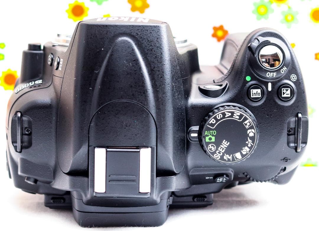 ニコン Nikon D5000☆ダブルレンズセット☆スマホに転送！☆初心者の方に