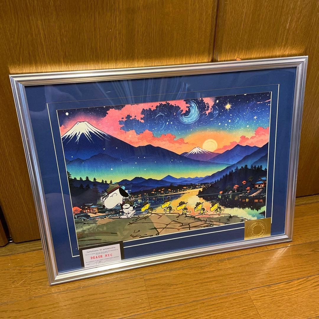 額込 世界限定100枚DEATH NYC アートポスター 現代アート 40