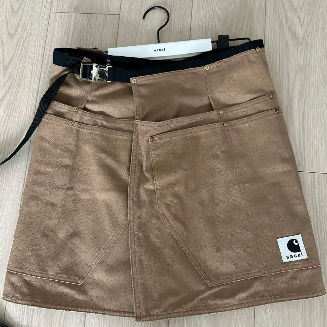 sacai カーハート　23SS メンズ　エプロン　サイズ1