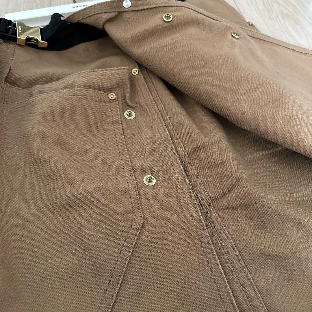 sacai カーハート　23SS メンズ　エプロン　サイズ1