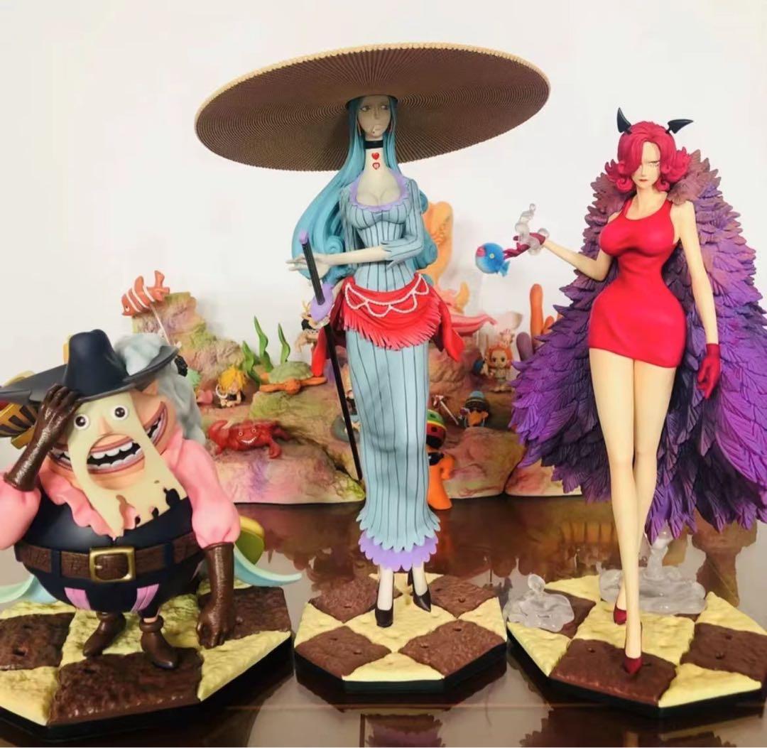 ワンピース シャーロット・ローラ ガレージキット ガレキ スタチュー