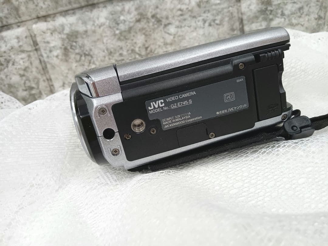 JVC ビデオカメラ GZ-E745-S フルハイビジョン 高画質 ハイビジョン