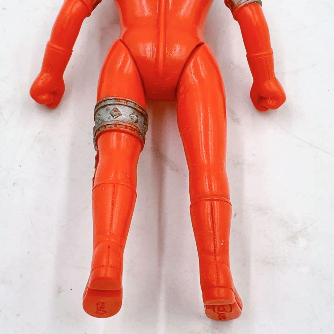 10A25 ウルトラマンレオ アストラ ブルマァク ミドルサイズソフビ 当時物