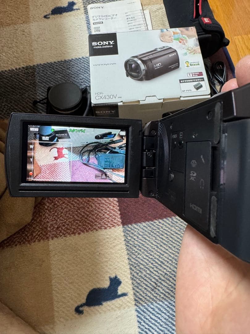 SONY ハンディカム　HDR-CX430V