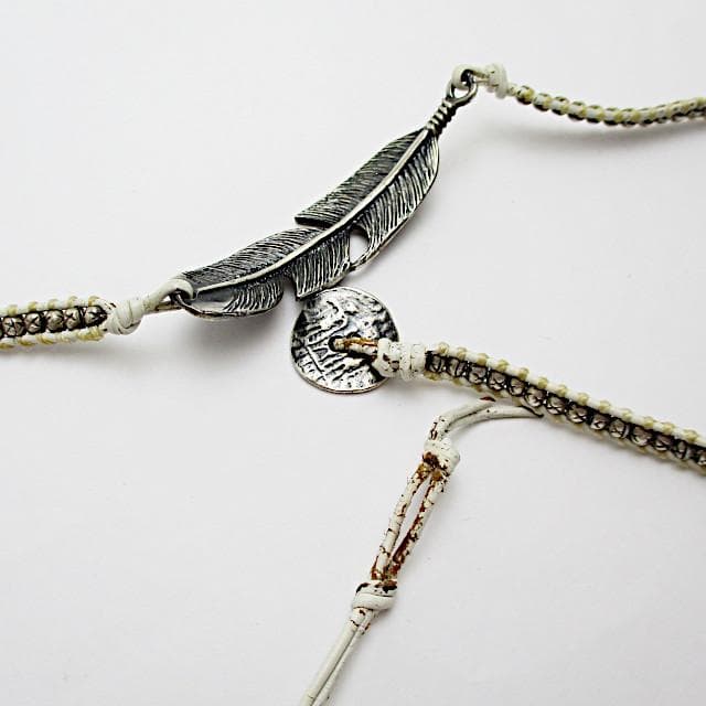 エムコーエン M.Cohen 羽根モチーフ フェザーブレスレット 925