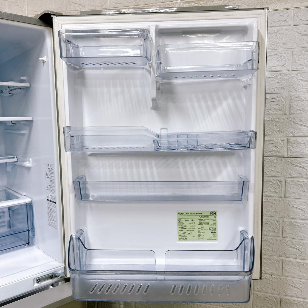 K11211 アクア 355L 冷蔵庫 大型 小型 一人暮らし