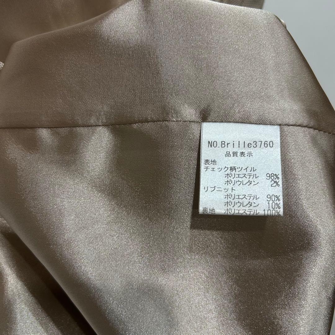 Brille グレーチェック柄キャバドレス S トップス、付属なしの為 特別価格