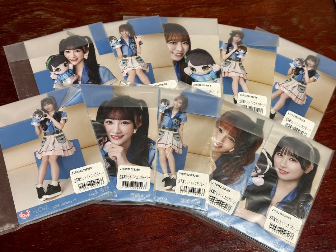 イコラブ 生写真 未開封 モーリーコラボ④ サバイバル衣装 10パック