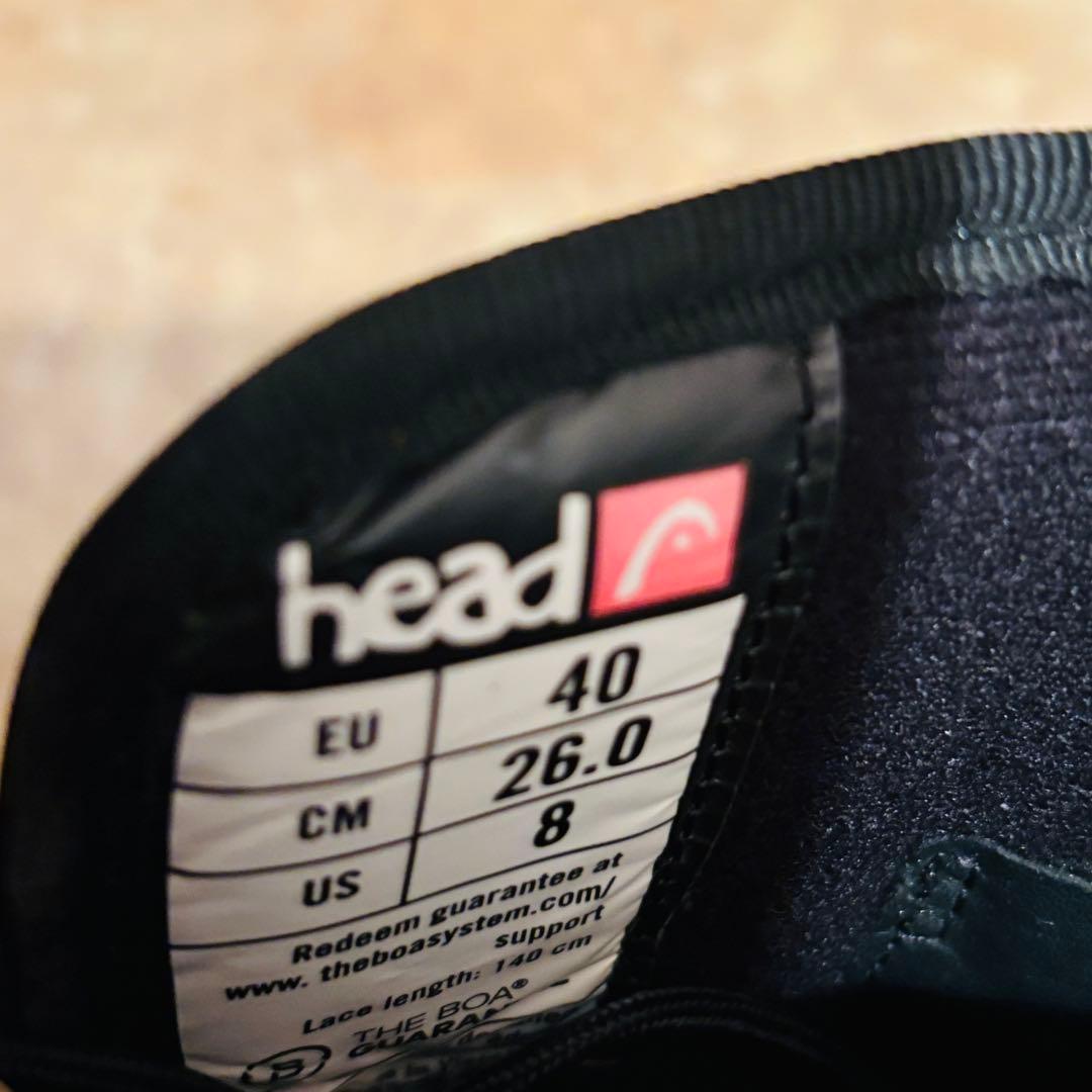HEAD DIA BOA スノーボードブーツ ブラック　26cm