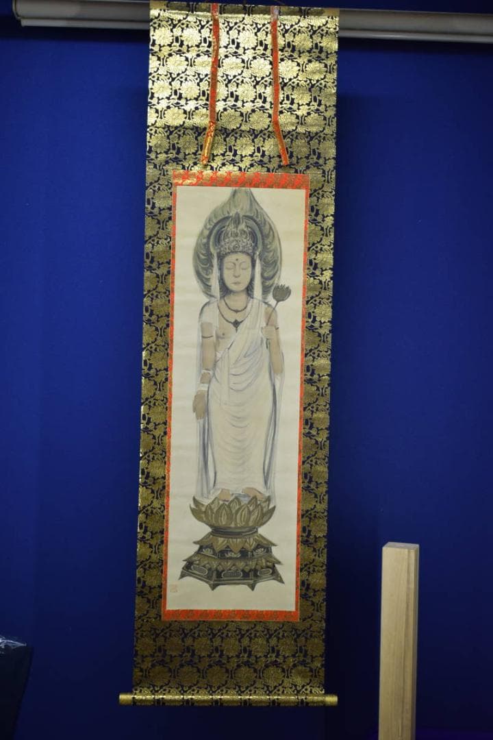 真作/爽峰/仏画/布袋屋掛軸HH-958