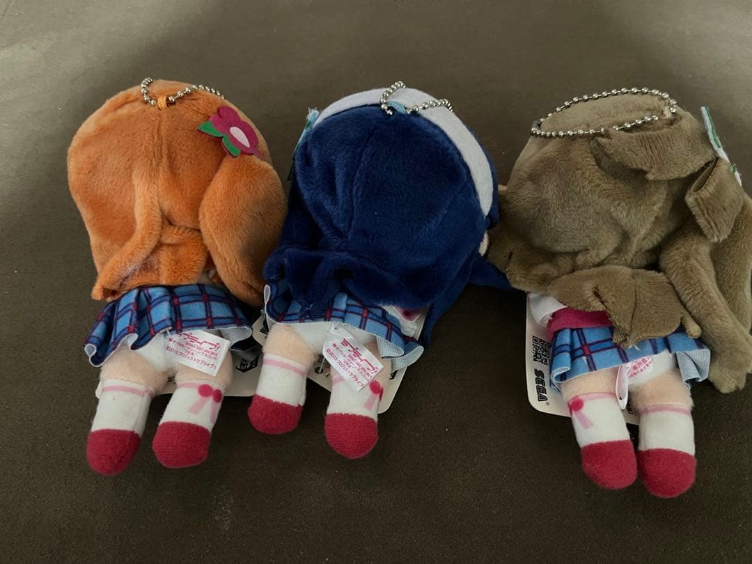 ラブライブ！寝そべりキーチェーンマスコット全9体