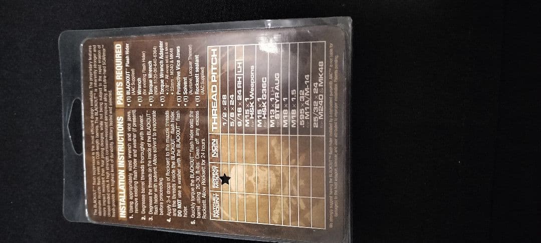 G*H様 実物AACフラッシュハイダー - メルカリ