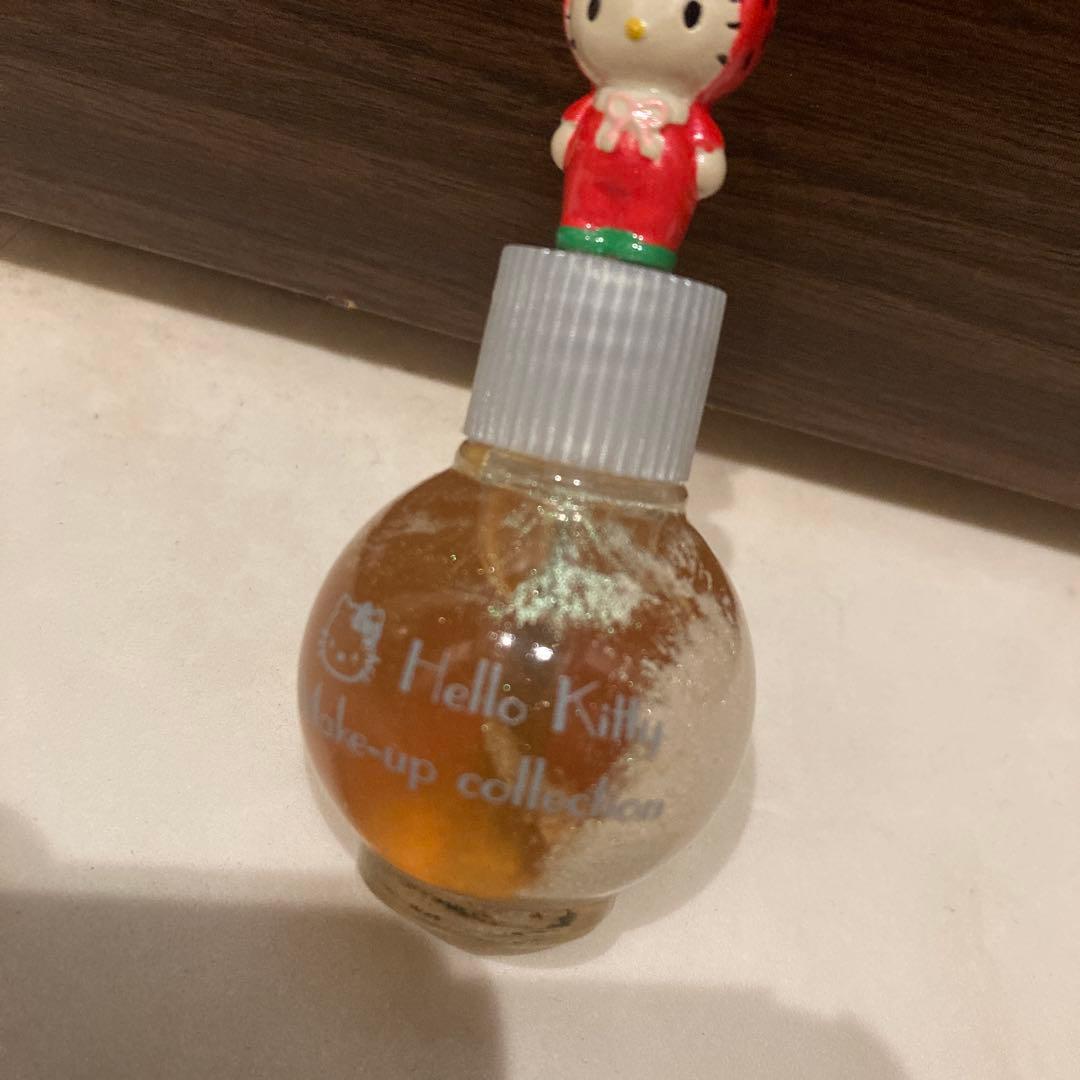 レトロ《2002年 ハローキティ ネイルカラー》当時物コスメ☆マニキュアホワイト