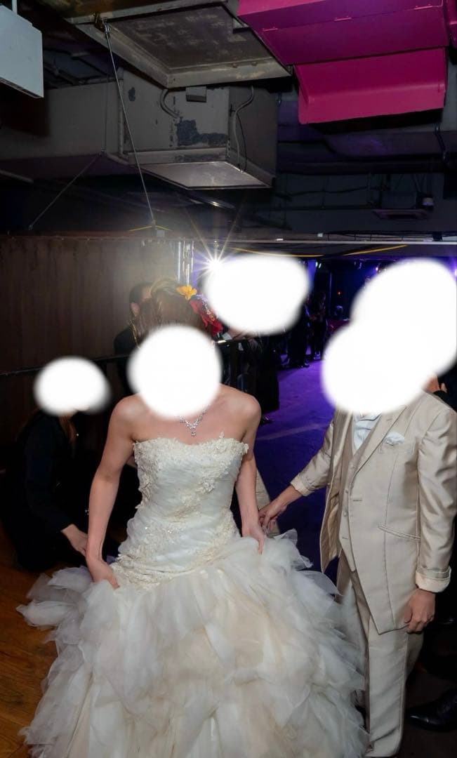 R*）様 ホワイト ウェディングドレス