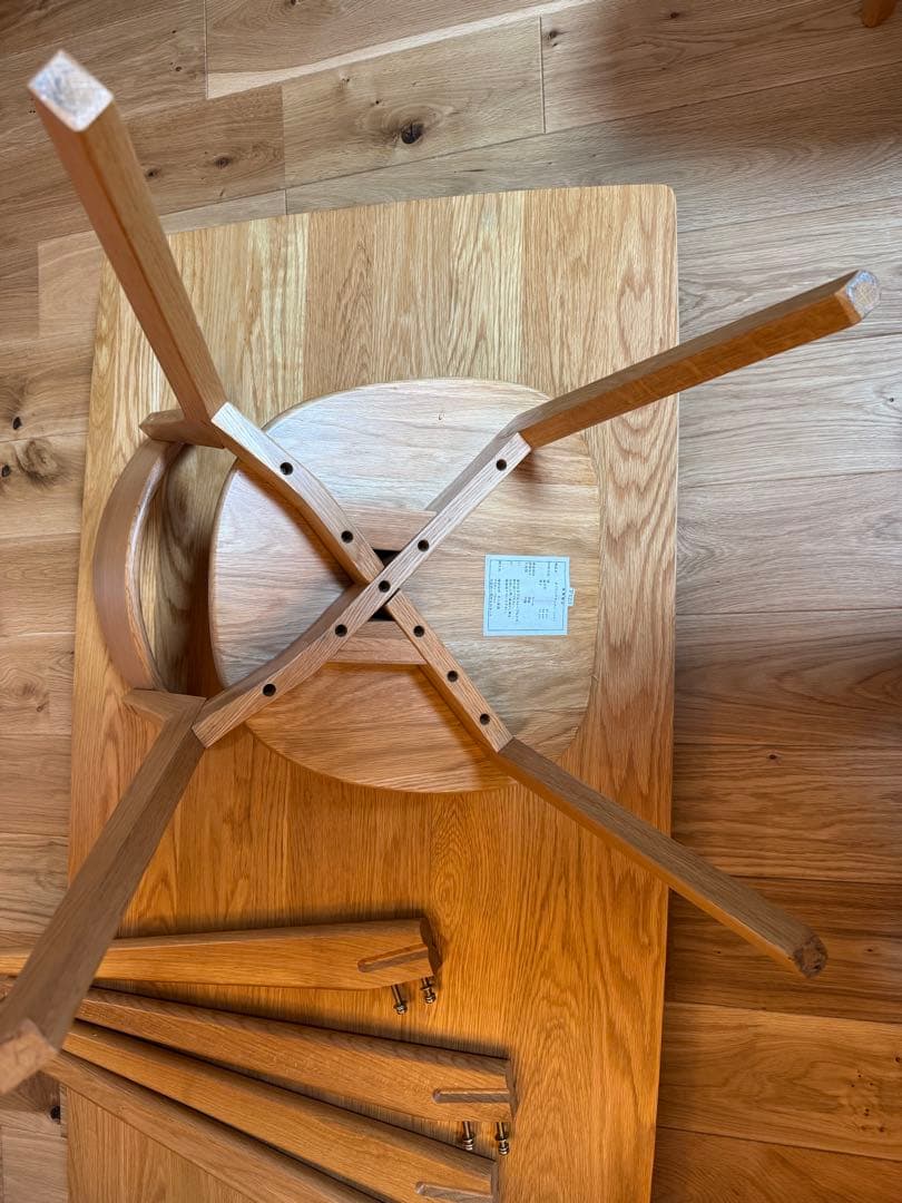 Re:CENO リセノ　ダニイニングテーブル　 セット 引き取り限定