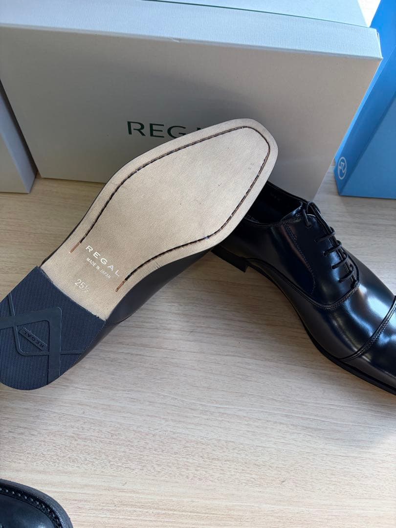 REGAL紳士革靴25.5cm4足セット