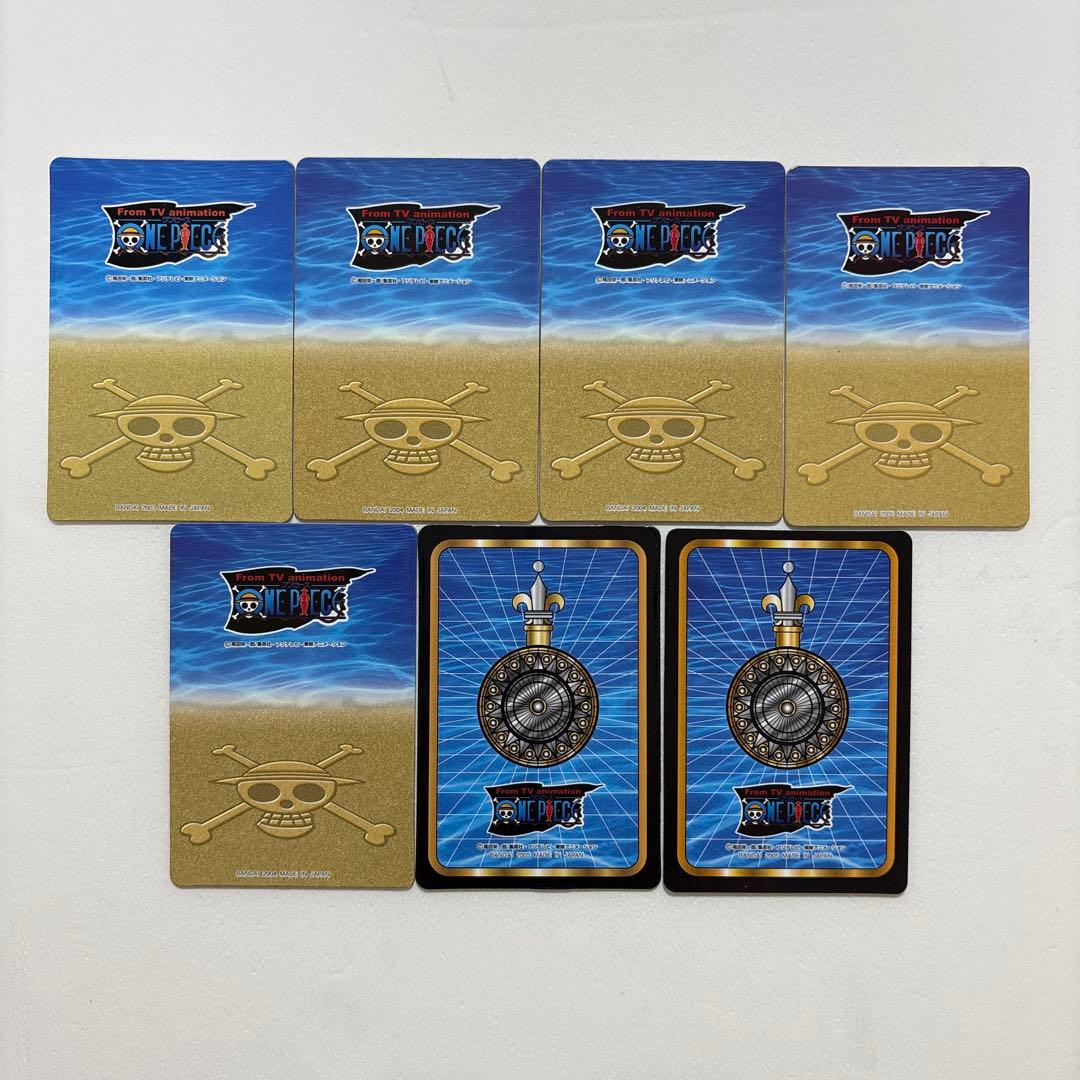 ワンピース 海賊王グミカード　ナミ&ロビン　7枚セット