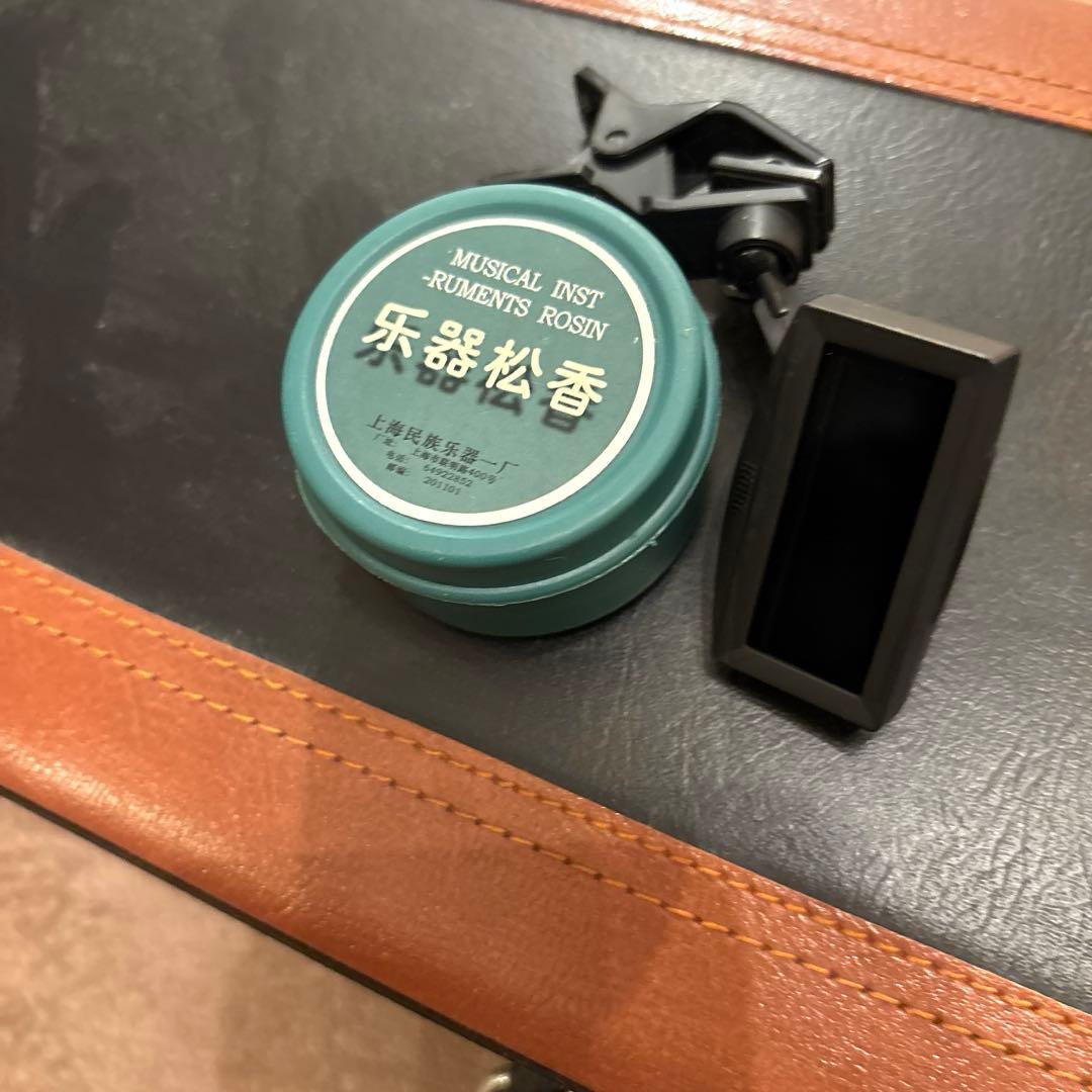 ［安いです］二胡　敦煌牌　老紅木　金星入り