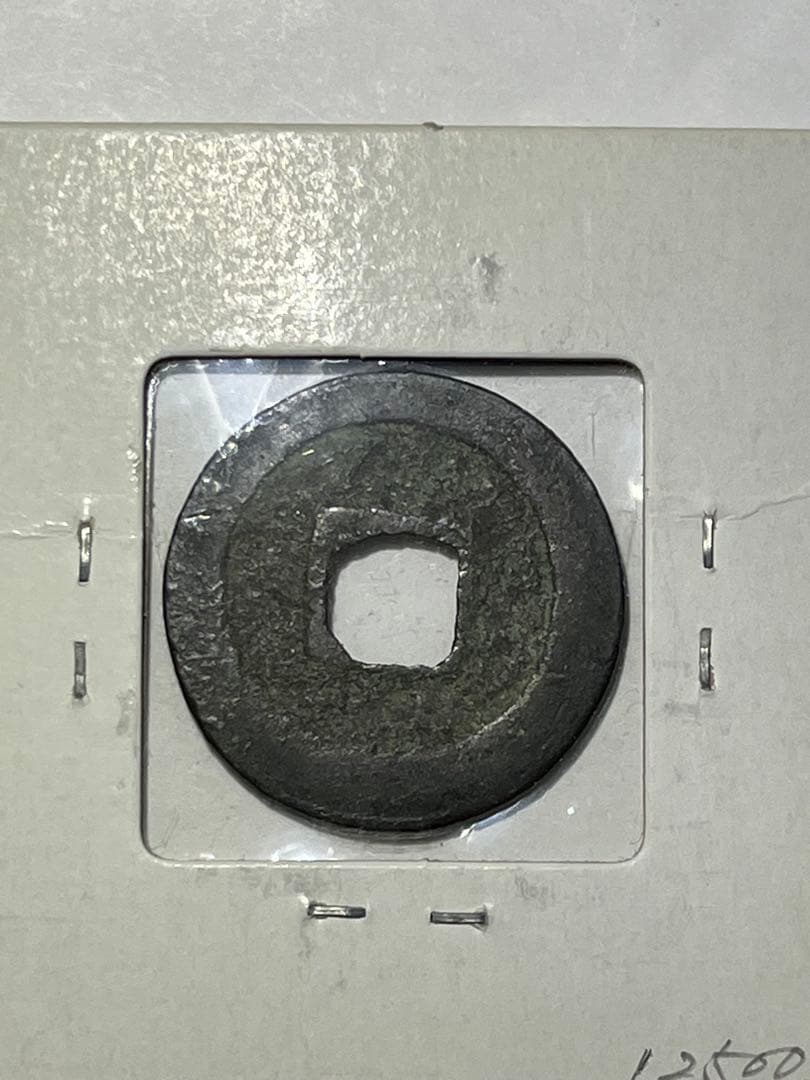 kenneru2様専用 天保通宝曳尾朱書きと安南泉譜2品