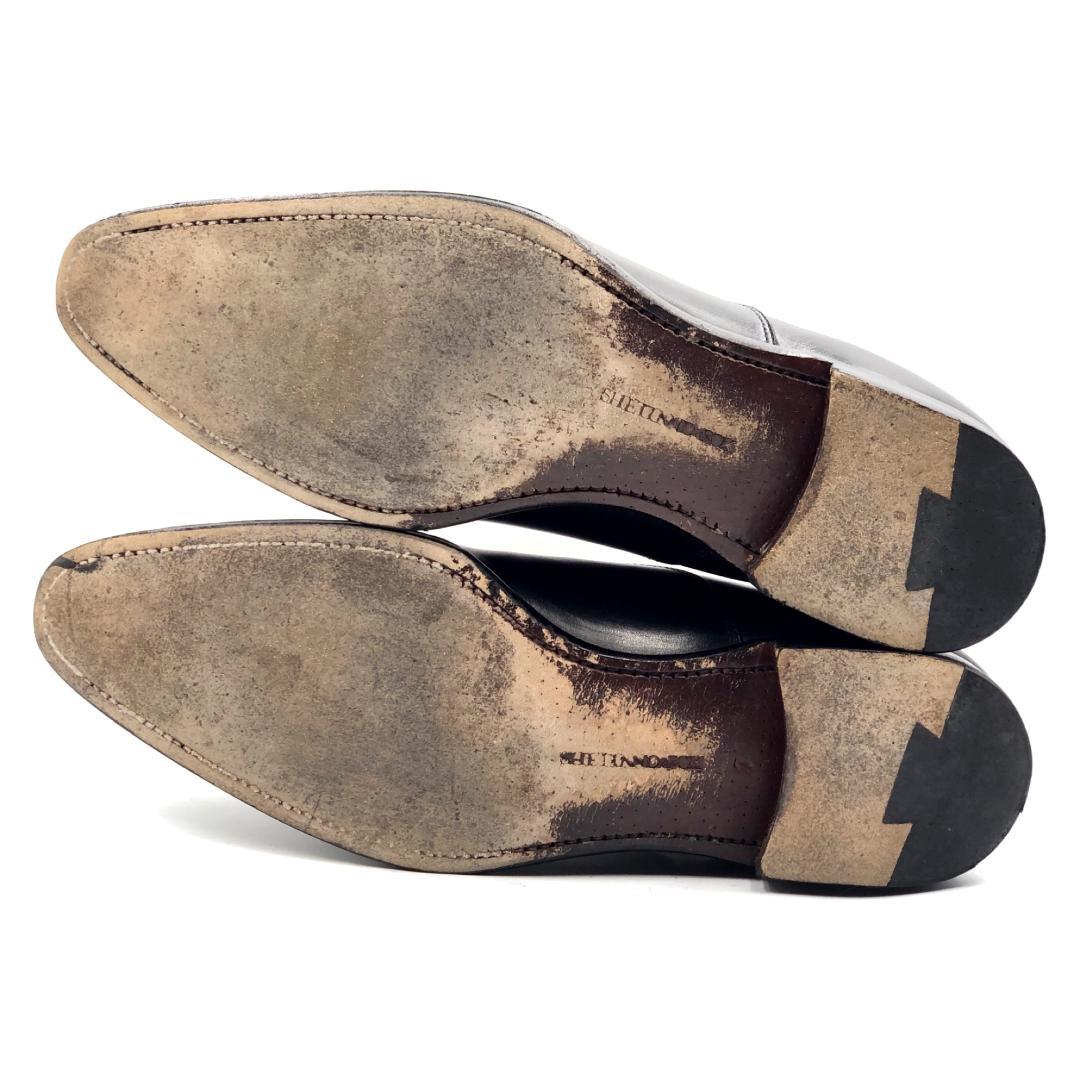 SHETLANDFOX 7 3016SF ストレートチップ 内羽根 黒