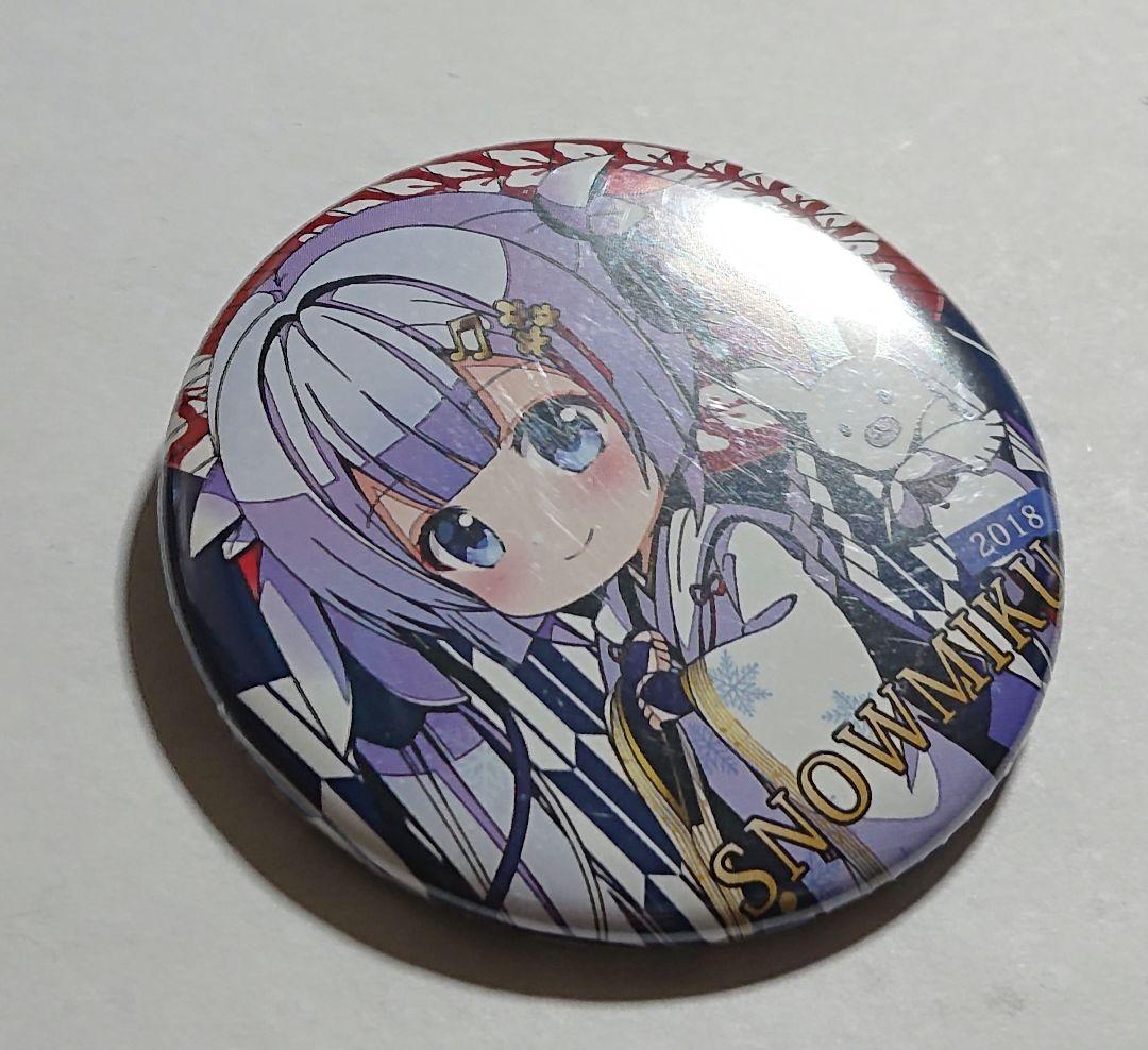 雪ミク 2018 缶バッジ - メルカリ