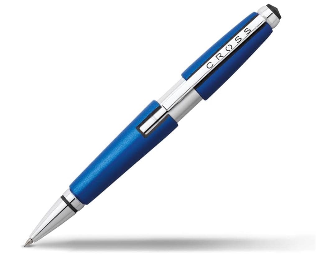 クロス ジェルボールペン エッジ AT0555-3 ニトロブルー〈x1〉 Edge Nitro Blue Gel Rollerball Pen | Cross – A.T. Cross