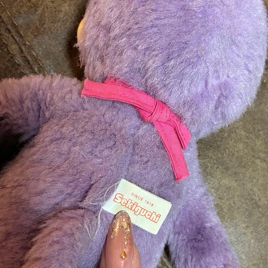 モンチッチ ぬいぐるみ 紫　むらさきいも　鹿児島　紫芋