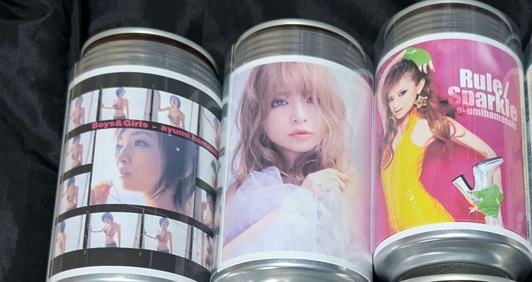 浜崎あゆみ オリジナルラベル缶 ayu缶 3種まとめ売り - メルカリ