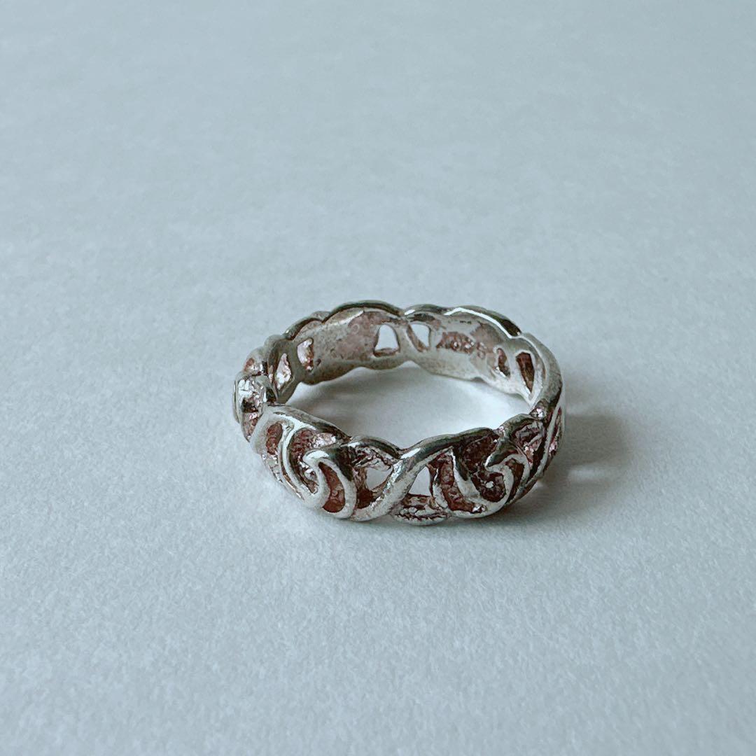 【J229】ヴィンテージ　 AVON　デッドストック品　SV925 リング　8号