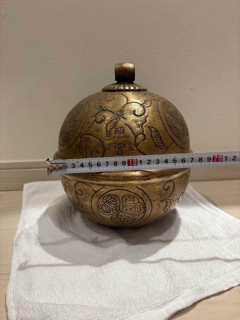 東照宮 大鈴 三葉葵紋 元禄元年 神社寺院