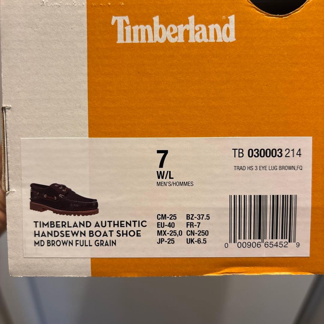 s*h様 【箱あり】ティンバーランド 3eye モカシン クラシック