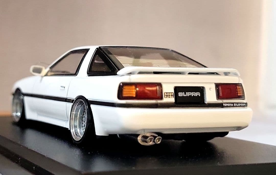 な～　1/43　スープラ改　A70　BBS-RS　インチアップ　深リム