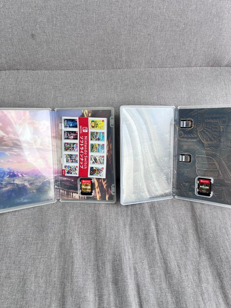 ゼルダの伝説 ティアーズオブザキングダム ブレスオブザワイルド 2個セット