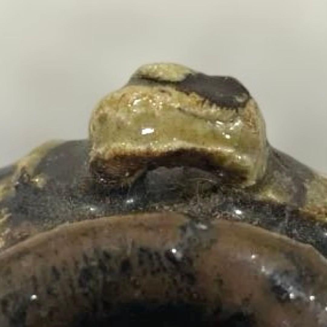 J-18 茶入 正木焼 茶道具 瀬戸 御深井 アンティーク 雑貨 美術品 工芸品