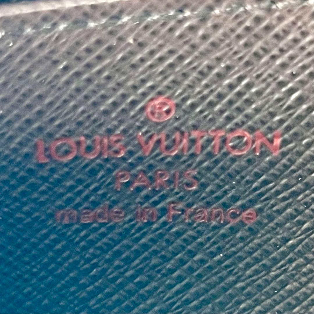 ルイヴィトン ダミエ ジッピーパース N63070 ラウンドジップ