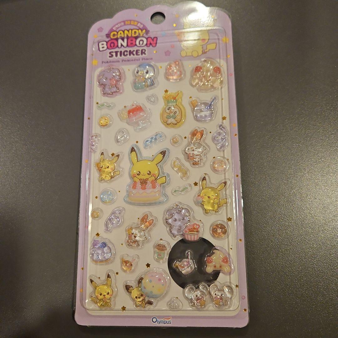 ポケモン ボンボンドロップ シール 韓国限定 正規品 4 - メルカリ