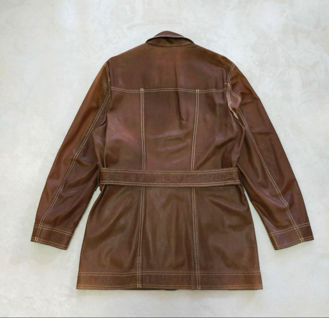 状態◎ 70S リーバイス ビッグE スエード サファリジャケット リバーシブル