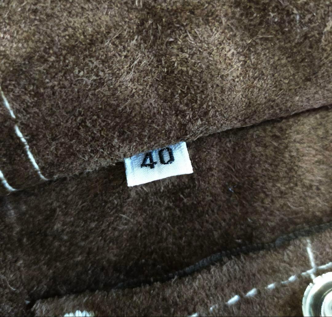 状態◎ 70S リーバイス ビッグE スエード サファリジャケット リバーシブル