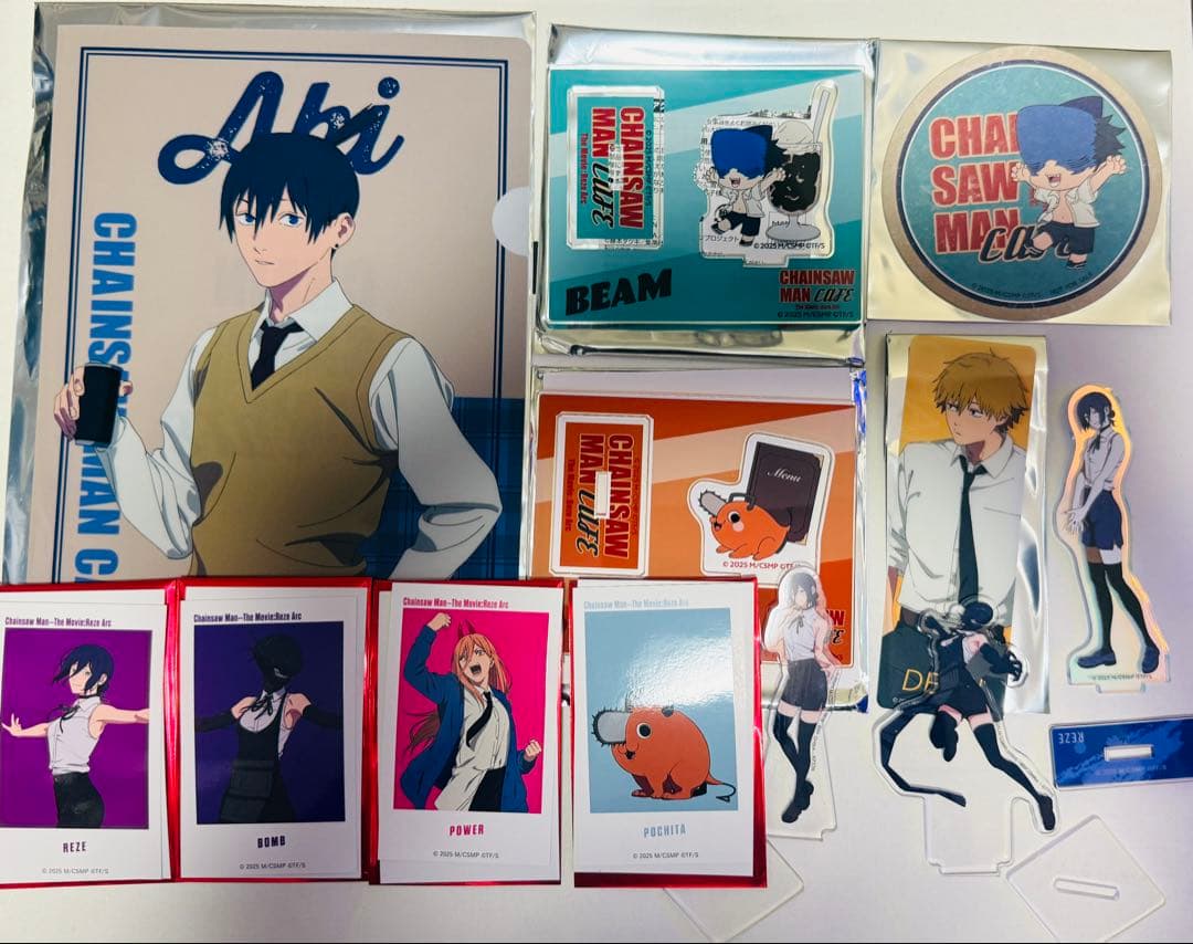 チェンソーマン レゼ　アクリルスタンド・グッズセット