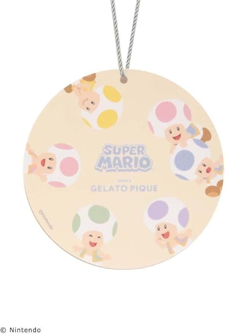 【新品】ジェラートピケ キノピオジャガードカーディガン S-M