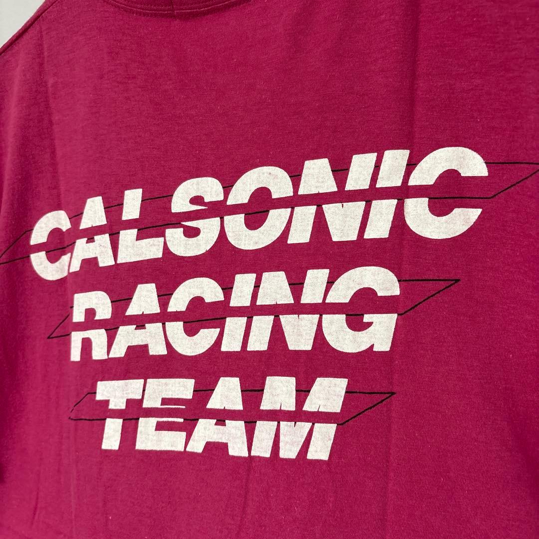 IMPUL CALSONIC RACING TEAM tシャツ 90s - メルカリ