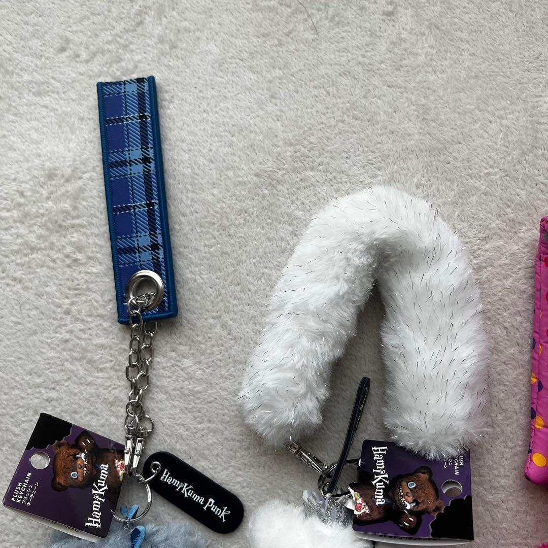 お顔厳選✨ハミクマ　ブラッシュキーチェーン　コンプ4体セット　ユニバ　USJ