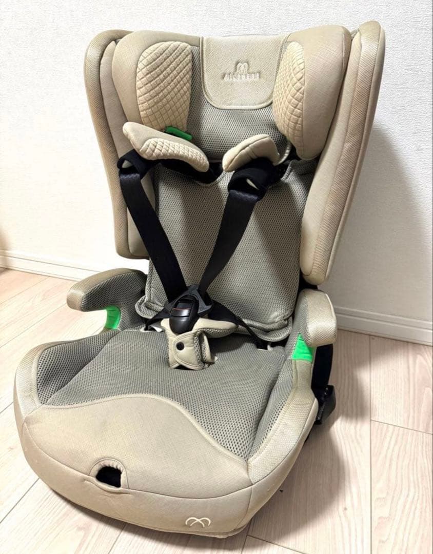 【☆ほぼ新品☆】エールベベ☆ジュニアシート☆パパットR☆isofix☆