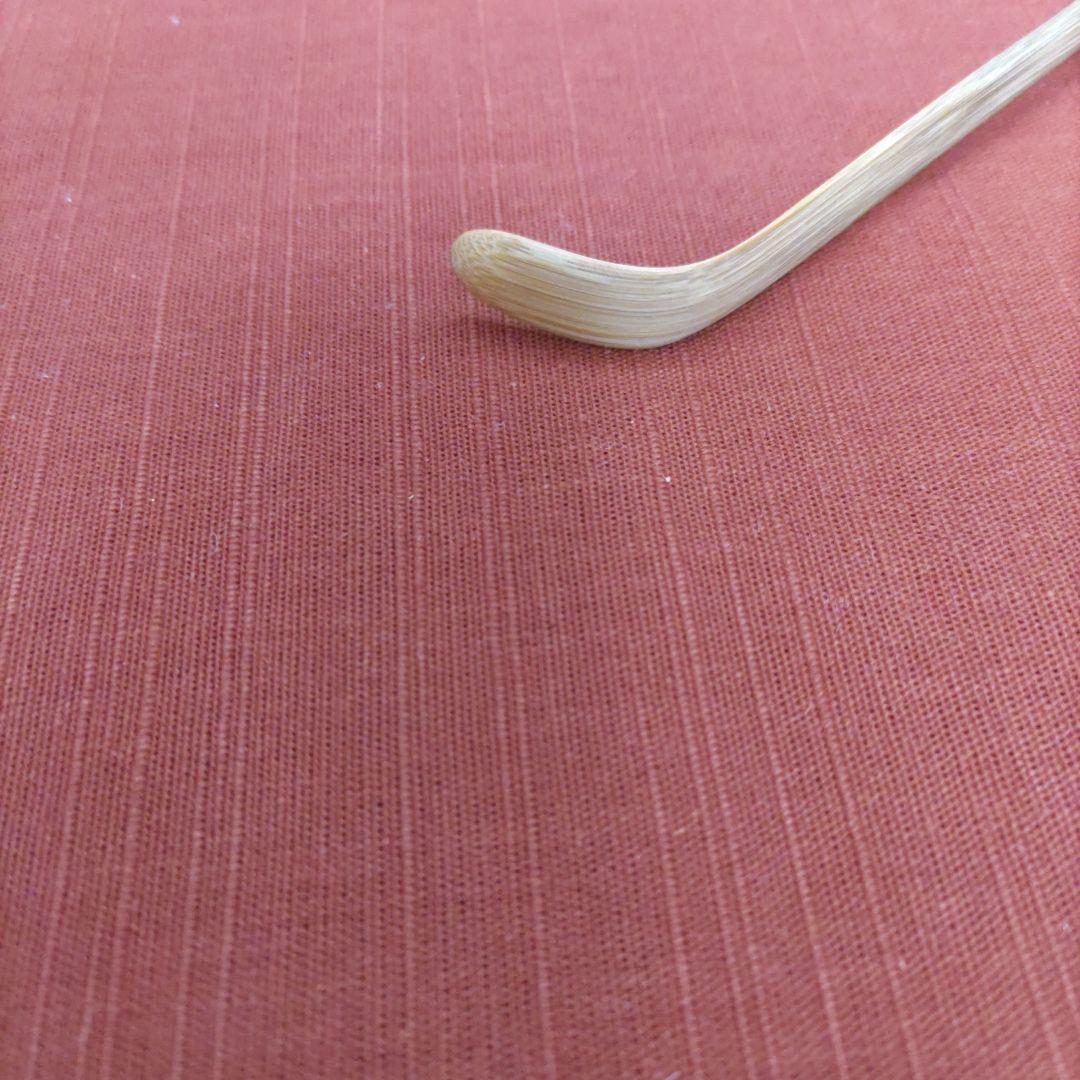 ☆値下げしました❗茶道具 茶杓 竹峰作 銘:さざ波 足立泰道書付 桐箱