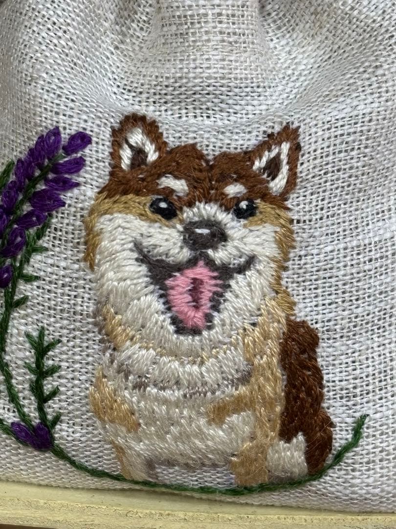 犬の刺繍入りラベンダーサシェ9点 takakoページ