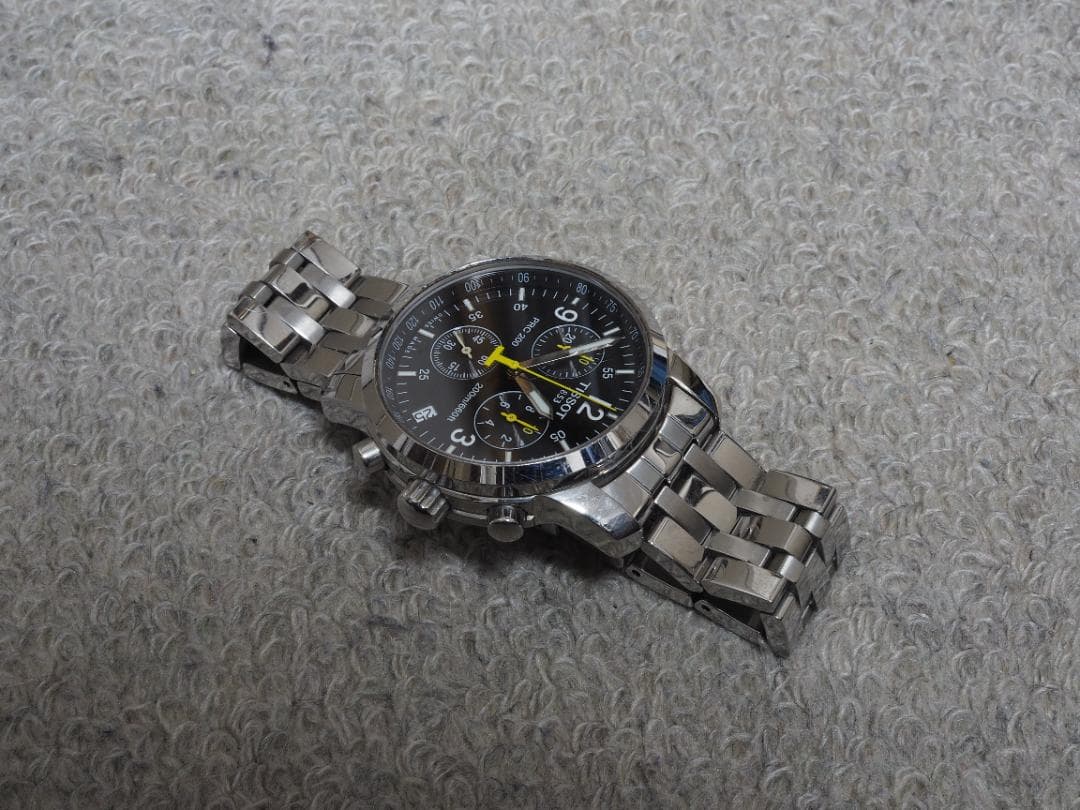 ティソ TISSOT PRC200 クロノグラフ メンズ 腕時計 クォーツ