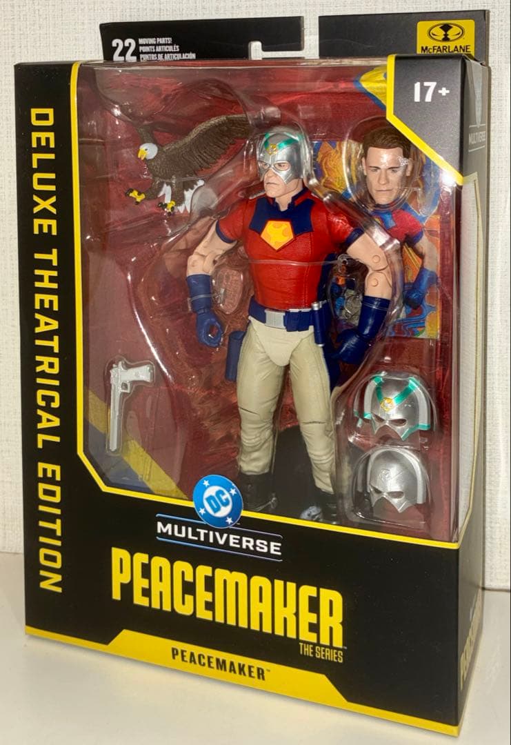 マクファーレントイズ DCマルチバース ピースメイカー フィギュア ワッシー Amazon.com: McFarlane Toys DC Multiverse Peacemaker (The Suicide