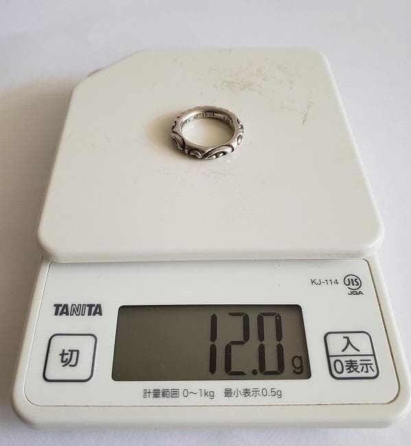 Chrome Hearts／スクロールバンドリング／20～21号